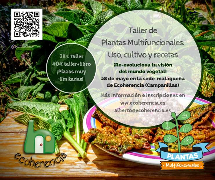 Abierto el plazo de inscripciones para los Talleres de Plantas  Multifuncionales de primavera-verano - Ecoherencia