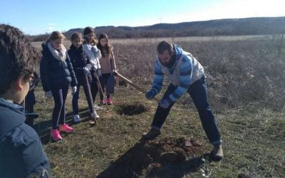 Voluntariado medioambiental con el Colegio Claret de Madrid