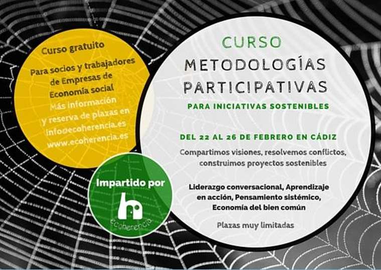 Curso subvencionado Metodologías Participativas para iniciativas sostenibles
