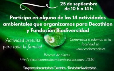 Voluntariado ambiental con Decathlon
