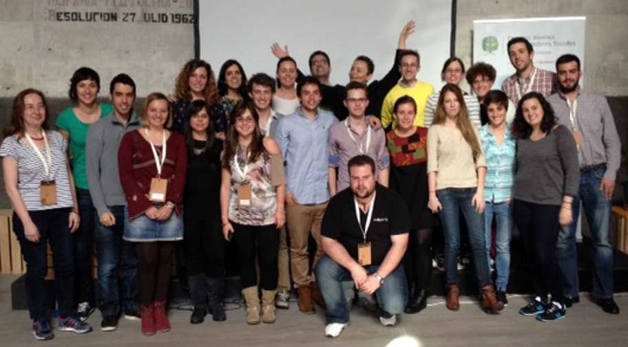 Taller de formación impartido para los 30 finalistas de la VI Edición de los Premios Jóvenes Emprendedores Sociales en el Hub de Madrid