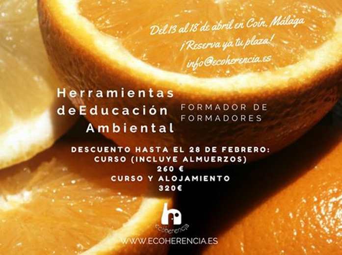 Inscripciones abiertas al Curso de Herramientas de Educación Ambiental-Formador de Formadores