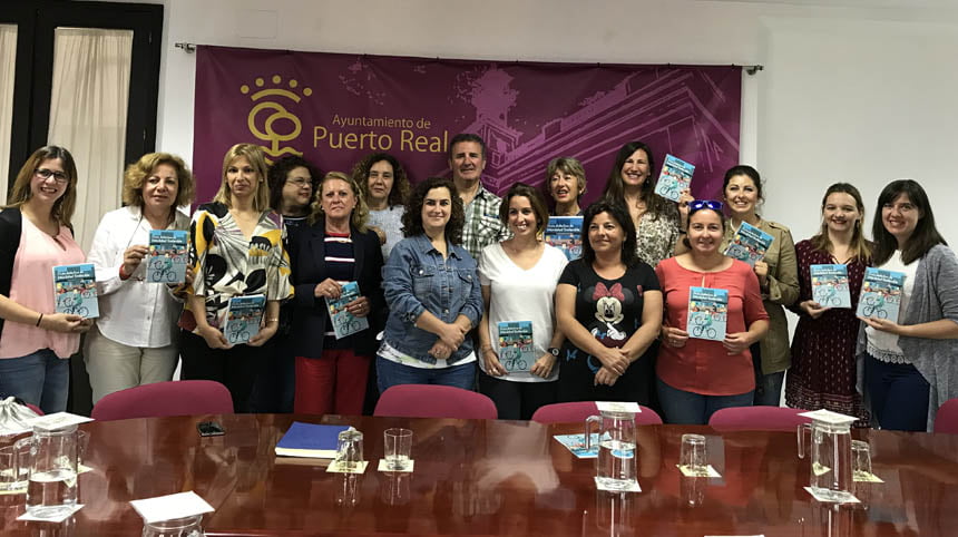 Presentación en el Ayuntamiento de Puerto Real de la Guía Didáctica de Movilidad Sostenible