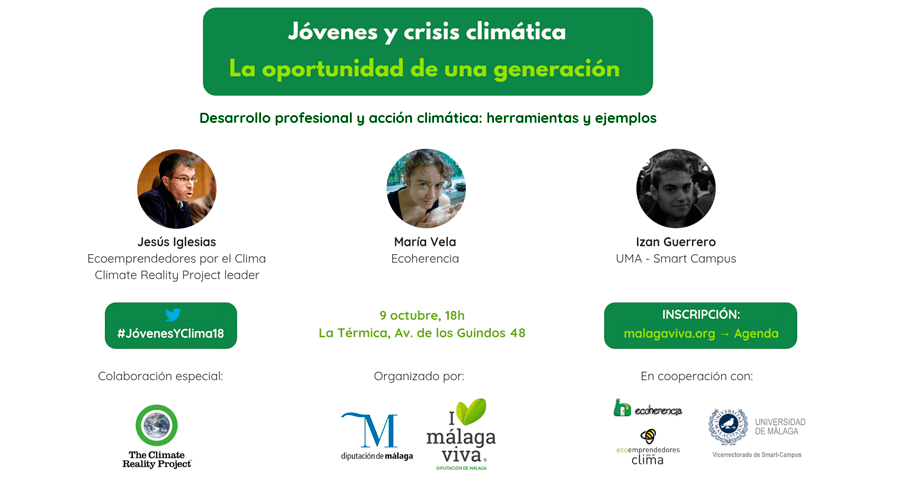 Jóvenes, emprendimiento y cambio climático en La Térmica (Málaga)
