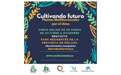 Inscríbete al curso “Cultivando futuro: Plantas multifuncionales por el clima”