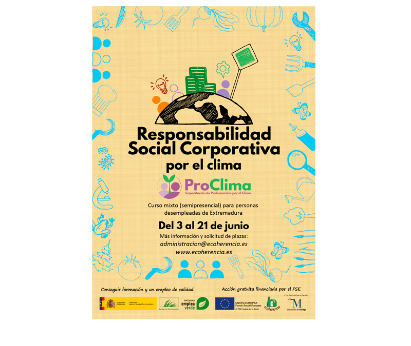 Abrimos inscipciones para los cursos de Responsabilidad Social Corporativa por el clima