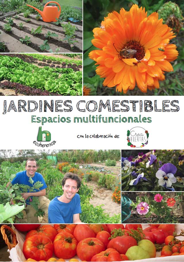 Díptico jardines comestibles Ecoherencia digital