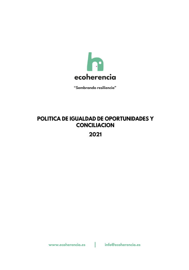 Política de igualdad 2021